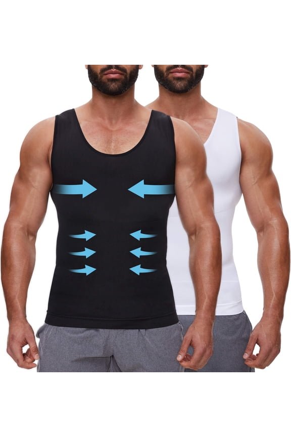 Gynecomastia chest compression tanks